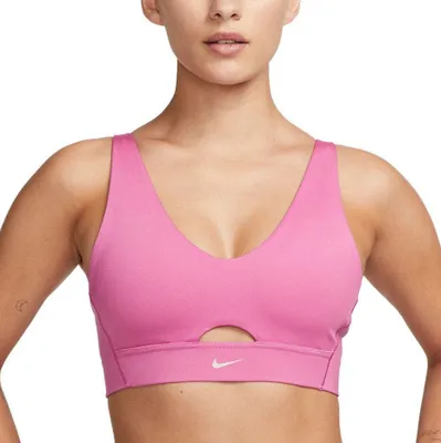 Produktbild von NIKE W Nk Df Indy Plunge Cutout Bra Damen rosa XL