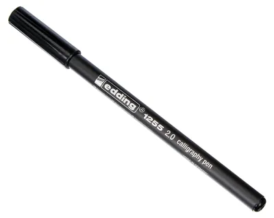 Produktbild von Edding 1255, Schwarz, Rot, 2 mm