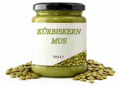 Produktbild von Mynatura Kürbiskernmus – aromatischer Brotaufstrich - (500g) - 500g
