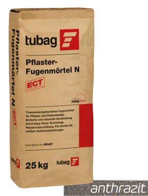 Obrázok produktu pre tubag Pflasterfugenmörtel PFN 25kg Anthrazit