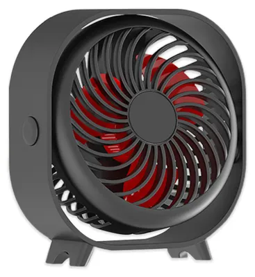 Produktbild von Neuer, wiederaufladbarer Tischventilator, tragbarer Mini-Ventilator für Büro, Studentenwohnheim oder Zuhause, geräuscharm.