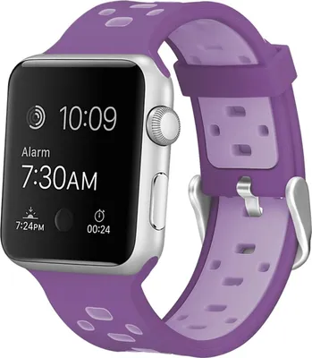 Produktbild von Für Apple Watch Series 11 10 42mm / 9 8 7 41 / 6 SE 5 4 40 / 3 2 1 38mm Kunststoff Watch Armband