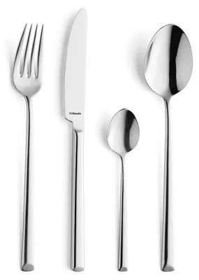 Productafbeelding van Set van 12 dessertvorken van roestvrij staal, 194 mm lang