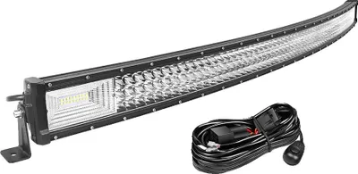 Obrázek produktu pro LED světelný pásek, tři řady, terénní dálkové světlo, bez kabeláže