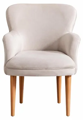 Produktbild von Beiger Stoffsessel Einzelsessel Polstermöbel Designer Wohnzimmermöbel