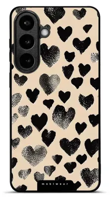 Produktbild von Handyhülle für Galaxy S26 Plus, Mobiwear Glossy Case, Beige Liebe