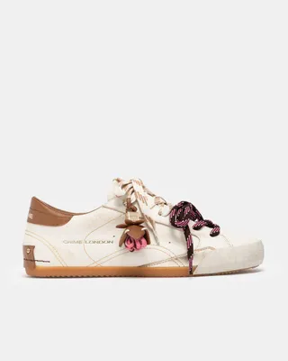 Image de baskets femme Crime London, modèle Crime London Sneakerina 23603AA9, couleur "blossom glide"