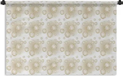 Produktbild von MuchoWow® Wandteppich Wandbehang Weihnachtskugeln - Winter - Weihnachten 120x80 cm Tapisserie Dekoration Wandtuch - Wanddekorationen - Wandtücher
