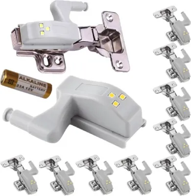 Produktbild von 10X Türhalter-Lampe 3Led + Batterie