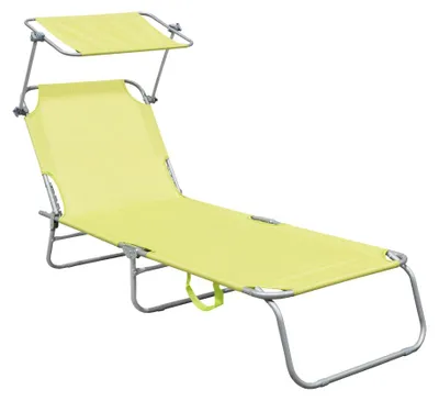 Obrázek produktu pro INLEA Zahradní lehátko VELUM – světle zelené