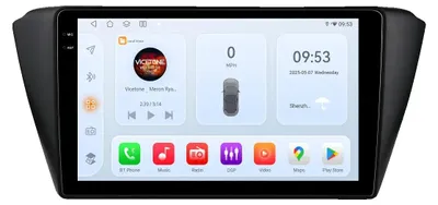 Produktbild von Autoradio, Touchscreen-Display, Digitale Medienunterstützung, Kompatibel mit Skoda Fabia 3 2015-2019, QS1 hinzufügen AHDC2