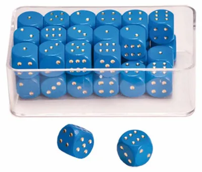 Immagine prodotto di Educo Dé – blu con puntini? 16 mm? 35 pezzi