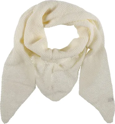 Produktbild von XXL Schal Damen Stricktuch Dreiecksschal Winterschal Weiß