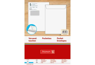 Obrázek produktu pro Brunnen 10-53 440, C4 (229 x 324 mm), Bílá, C4 (229 x 324 mm), 120 g/m², 229 mm, 324 mm