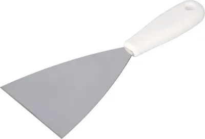 Immagine prodotto di N. 7805 Spatola di pulizia STUBAI in acciaio inox con manico rosso