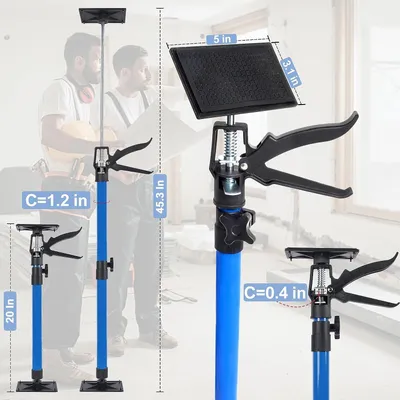 Zdjęcie produktu dla Podpora stropowa 50-115 cm, 2 szt., 40 kg, do płyt gipsowych