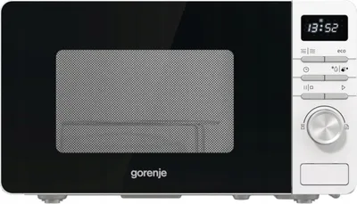 Produktbild von Gorenje Mikrowellenherd 800W 20L Grill Smartdisplay Aquaclean Weiss