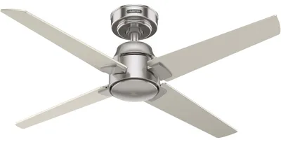 Produktbild von Deckenventilator mit Fernbedienung Cordelia Nickel 112 cm