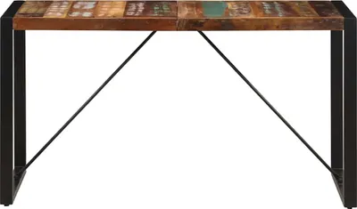 Produktbild von vidaXL Esstisch 140x70x75 cm Altholz Massiv