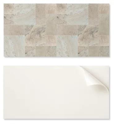 Imagen del producto de Panel de PVC decorativo para pared, con diseño de mosaico de piedra, para habitación, de 120x60 cm