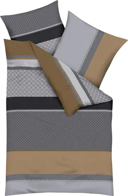 Produktbild von Kaeppel Bettwäsche Imperial" gold 1x 135x200 cm + 1x 80x80 cm"
