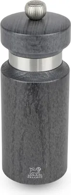 Produktbild von PEUGEOT Salzmühle ROYAN 14cm Edelstahl Schwarz Matt Stahlmahlwerk Gewürze