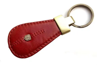 Immagine prodotto di Portachiavi in pelle rossa - Peterson