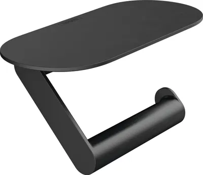 Image de hansgrohe WallStoris Support de papier toilette avec tablette, 27928670