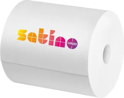 Productafbeelding van Satino Comfort industriële rol, wit, 2 lagen (2 rollen à 525 meter)