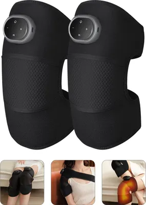 Produktbild von Wärmende kniebandage mit magnetakku, schnellaufheizung & 5 heizstufen, für knie & gelenkpflege