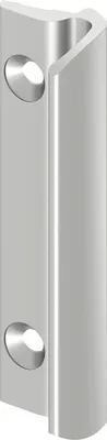 Produktbild von Roto Balkontürgriff Rotoline - Griff Terrassentür außen Länge 74mm, LA 50mm, Aluminium silber eloxiert