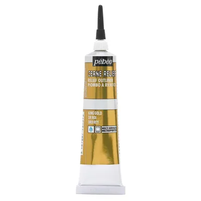 Produktbild von Pebeo Cerne Relief Outliner, 37 ml, King Gold