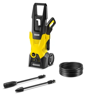 Produktbild von Kärcher Hochdruckreiniger K 3, gelb, 120 bar, für Haus, Garten & Fahrräder