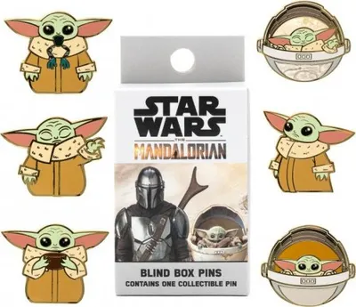 Zdjęcie produktu dla Szpilki emaliowane: Star Wars Mandalorianin - Dziecko