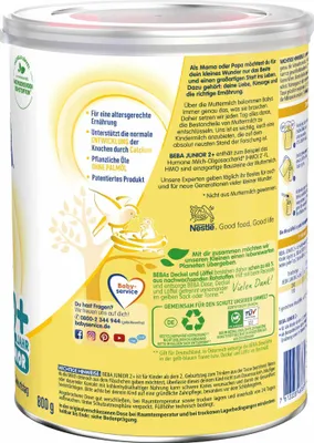 Produktbild von Nestlé BEBA JUNIOR 2+ Kindermilch (1 x 800g)