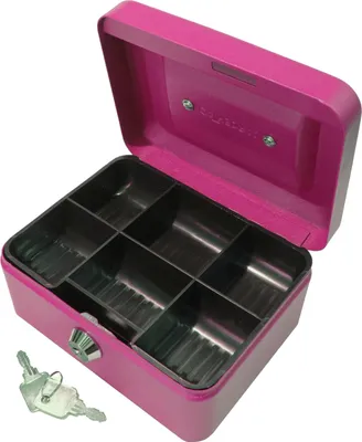 Produktbild von Geldkassette Rosa 15cm