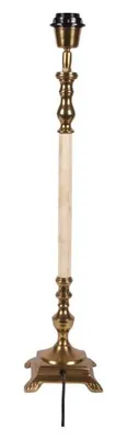 Obrázek produktu pro Stojan lampy, výška 59 cm, zlatá barva, hliník