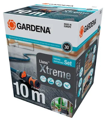 Produktbild von Gardena 18490-20 Liano Xtreme Schlauch, mit Wasserstopp, 10 m