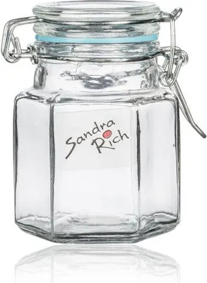 Produktbild von Sandra Rich - Mini Vorratsglas - ca. 5,7 x 5,7 x 8 cm