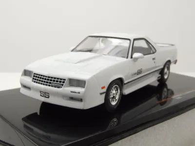 Produktbild von Ixo Models CLC560 Chevrolet El Camino SS 1987 weiß 1:43