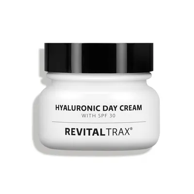 Produktbild von RevitalTrax - Hyaluron LSF 30 Tagescreme für Frauen mit Hyaluronsäure - Anti-Aging-Effekt - 60ml