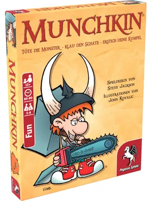 Zdjęcie produktu dla Pegasus Munchkin, Gra karciana, Taktyczny, 16 lat(a), 60 min
