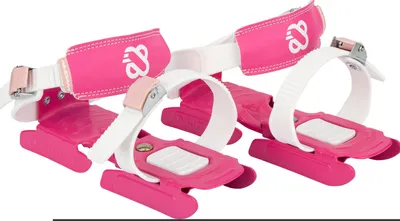 Produktbild von Gleitschuhe / Kleinkinderschlittschuhe NIjDAM Verstellbar 24 - 34 Pink/Weiss Neu
