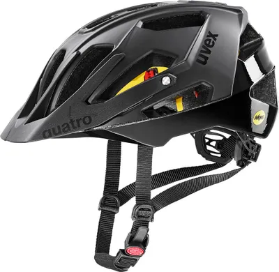 Zdjęcie produktu dla Kask Uvex Quatro CC Mips cały czarny wielkość 56-61 cm S41.0.610.0317
