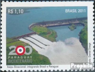 Produktbild von Briefmarken Brasilien 2011 Mi 3892 (kompl.Ausg.) postfrisch Diplom. Beziehungen Paraguay