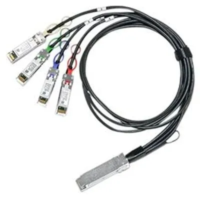 Produktbild von Nvidia MC2609130-001, 1 m, QSFP, 4x SFP+