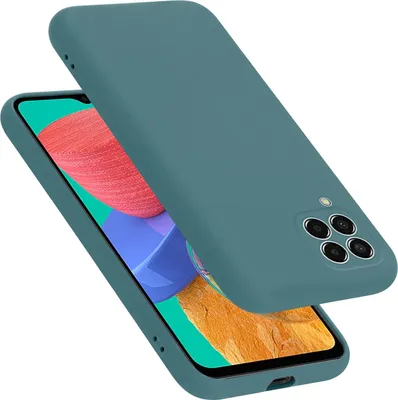 Produktbild von Cadorabo Schutzhülle für Samsung Galaxy M33 5G Hülle in Grün Handyhülle Case Cover TPU Etui
