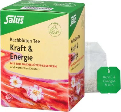Image de Infusion aux fleurs de Bach - Force et énergie, 15 sachets, 30g, pack de 3