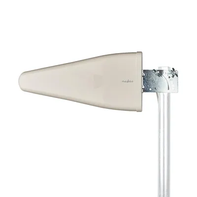 Produktbild von Nedis 5G / 4G / 3G Antenne - 5G - Innen- und Aussenbereich - 698-5000 MHz - Verstärkung dBi (bei Antennenkabel): 11 dB - 4.00 m - Weiss