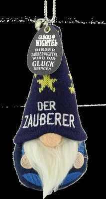 Produktbild von H&H Glücksbringer Maskottchen-Ich bring Dir Glück-Glückswichtel Zauberer